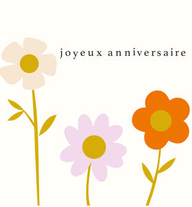 Golden - Anniversaire marguerites