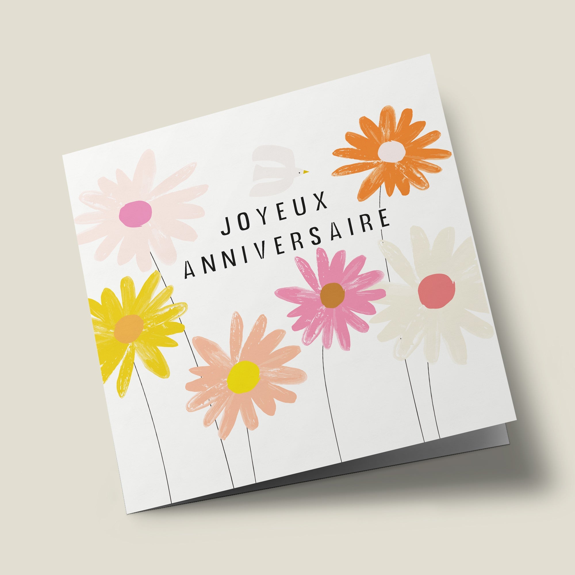 Posie - Anniversaire grandes marguerites