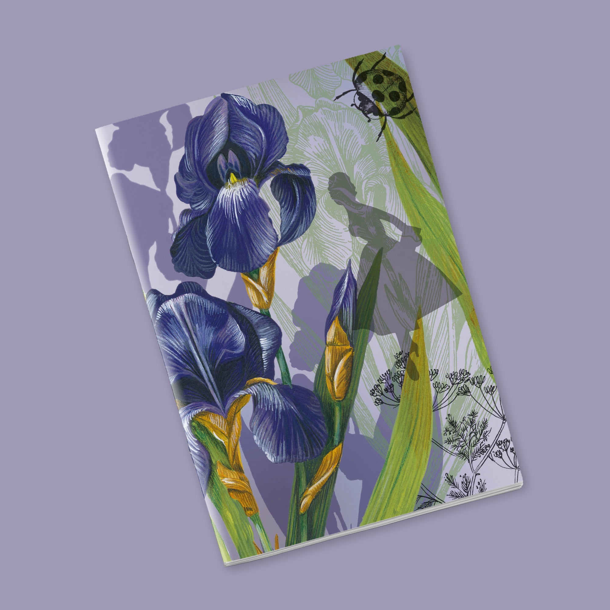 Small notebook - Domiva and the Irises