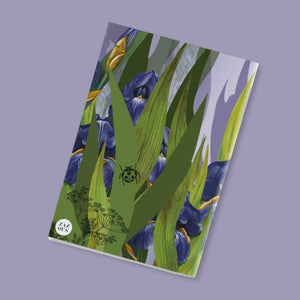 Small notebook - Domiva and the Irises