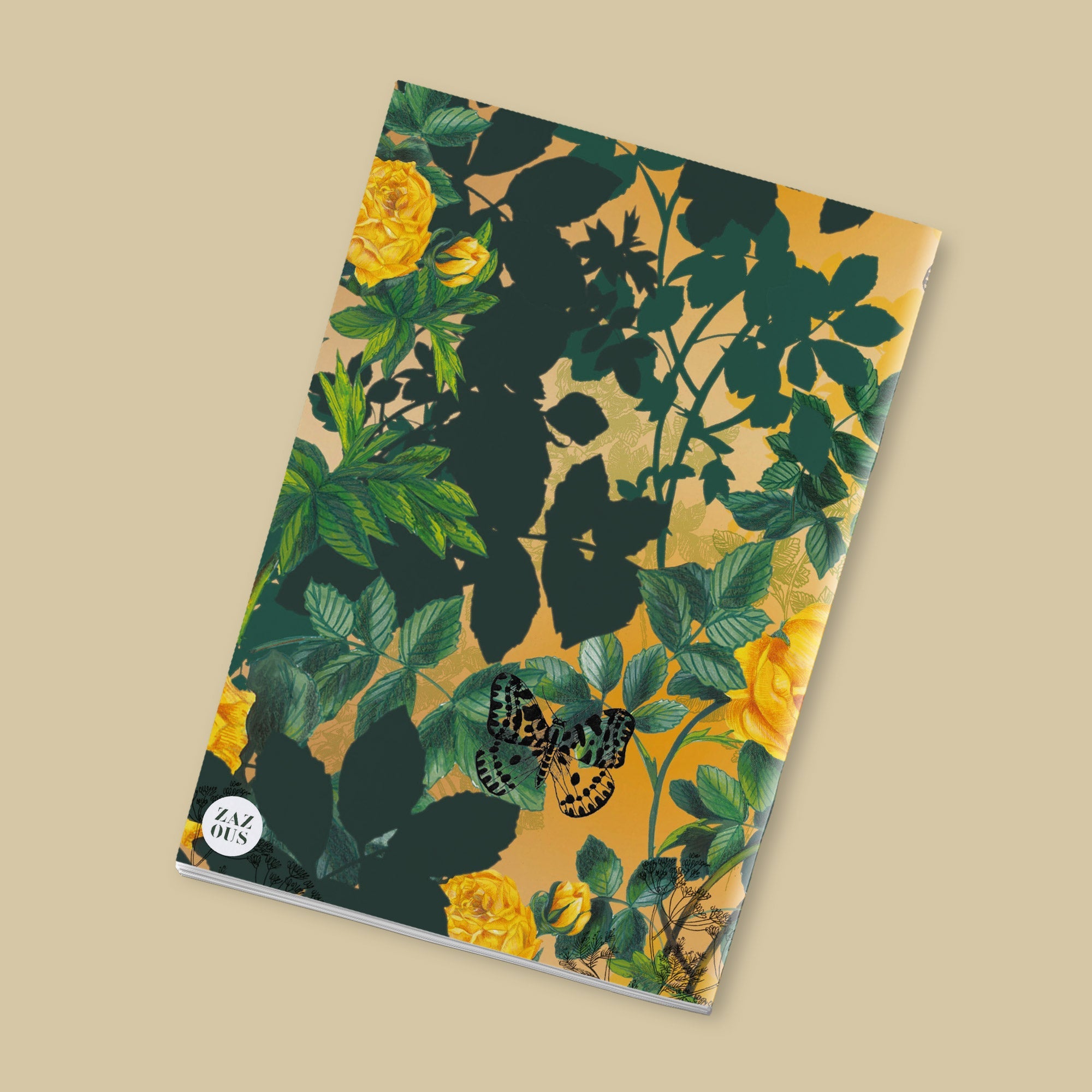 Small notebook - Catherine and the Yellow Roses