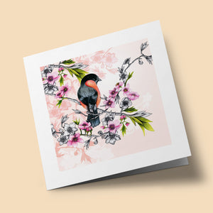 Chant Fleuri - Bullfinch and cherry tree