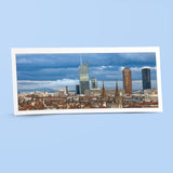 Carte panoramique - Silhouette des Immeubles, Lyon