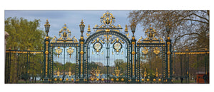 Carte panoramique - Porte du parc de la Tête d'Or, Lyon
