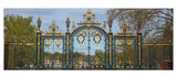 Carte panoramique - Porte du parc de la Tête d'Or, Lyon