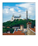 Carte polaroid - Basilique de Fourvière, Lyon