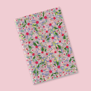 Petit carnet - Marguerites roses