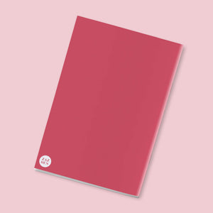 Petit carnet - Marguerites roses