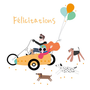 Happy Days - congratulations sidecar