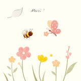 Owl's Nest - "Merci !" - Abeille et papillon