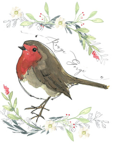 Plantable Card - Robin