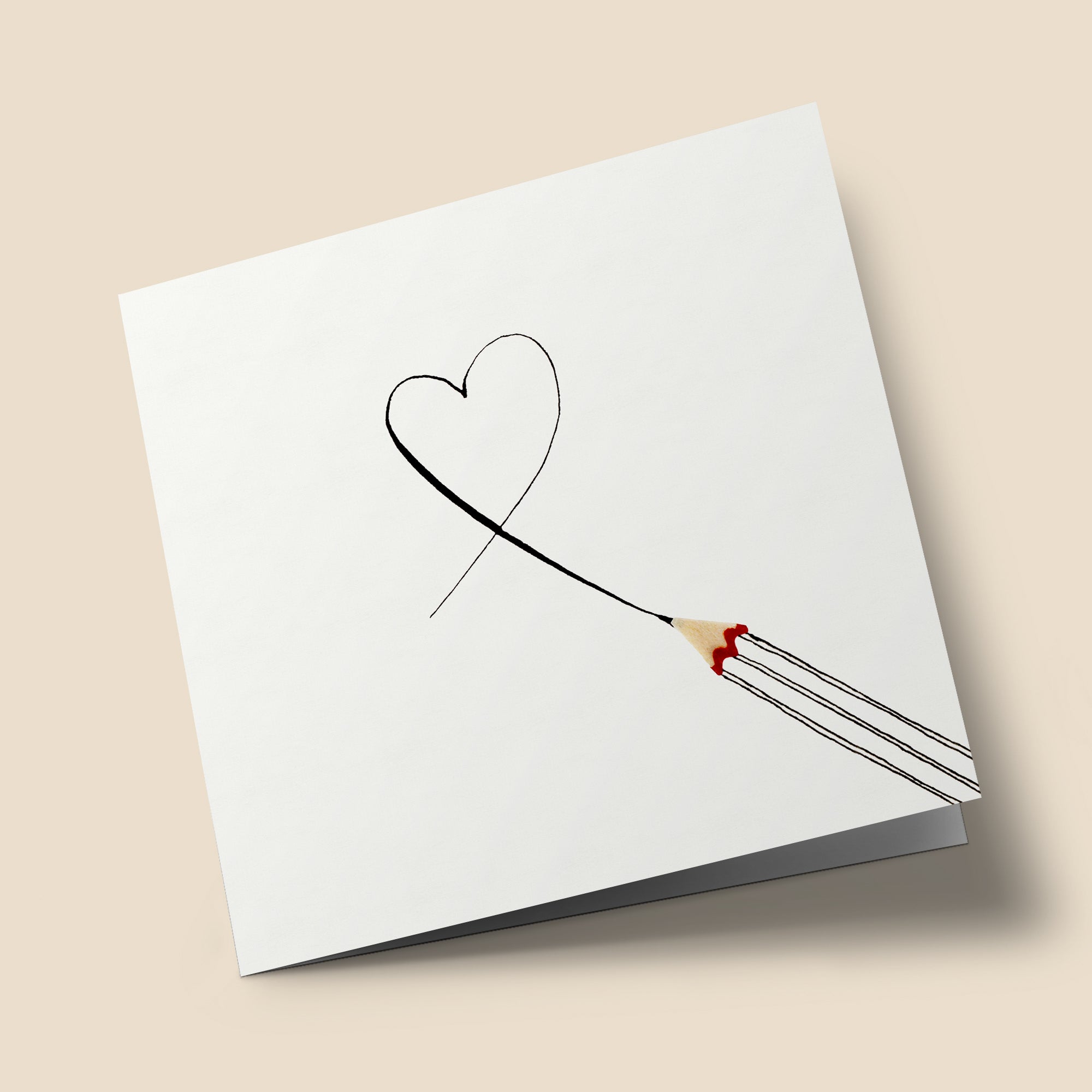 Pencils - Crayon qui trace un coeur