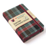 Gordon Red Weathered - tartan notebook