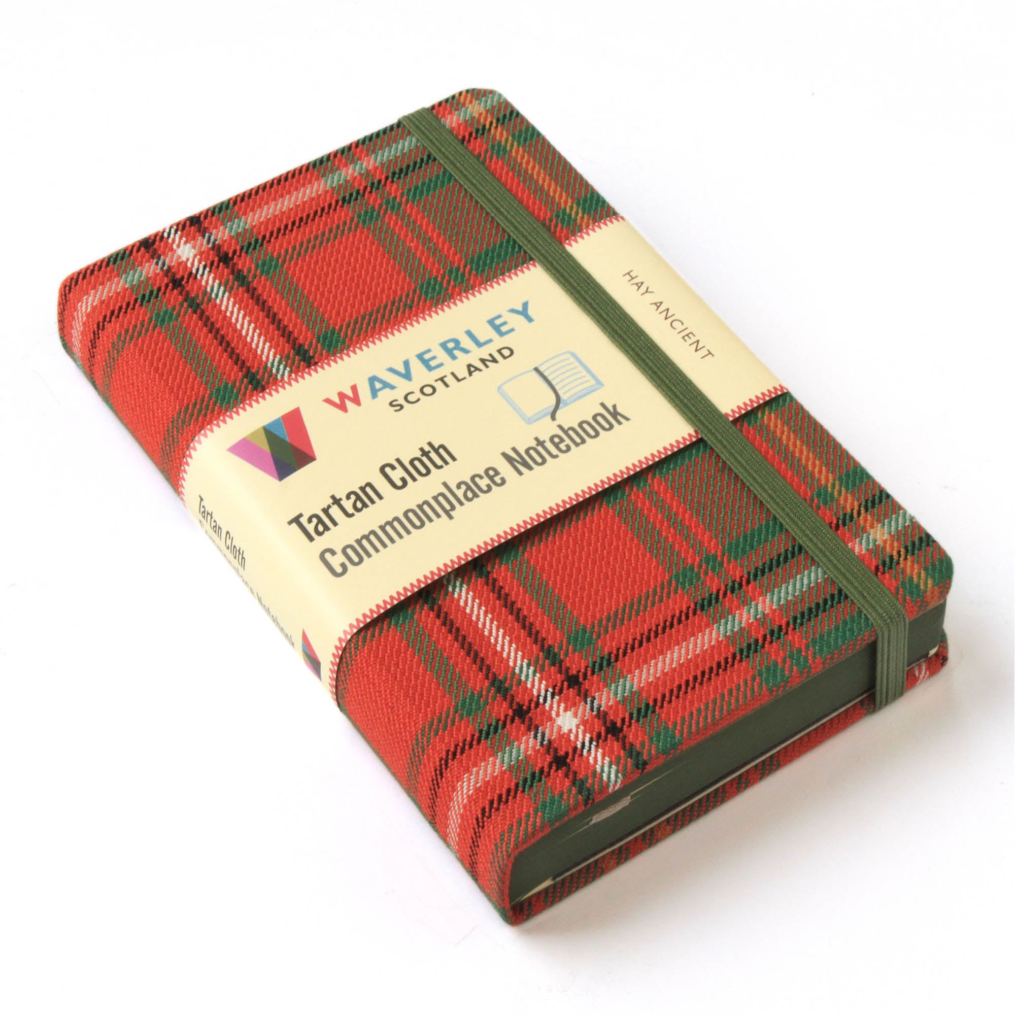 Hay Ancient - tartan notebook