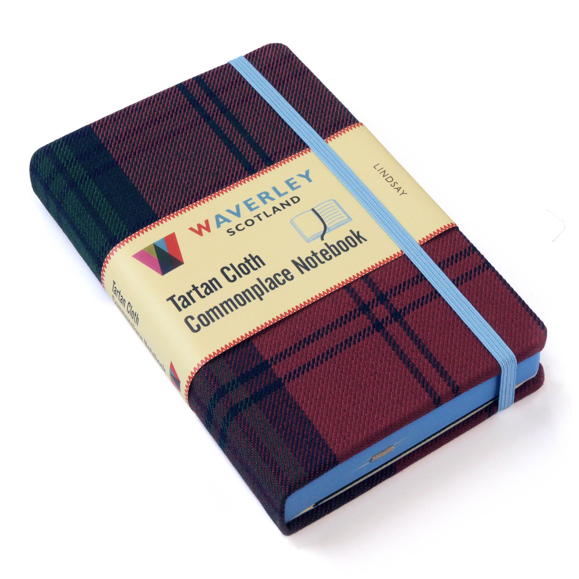 Lindsay - tartan notebook