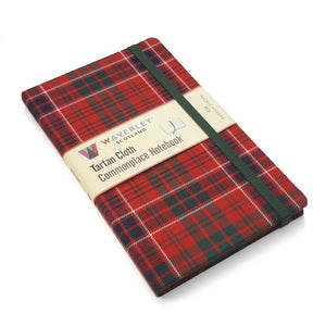 Macrae Modern Red - tartan notebook