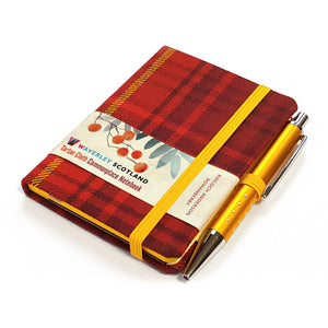 KA Rowanberry - tartan notebook