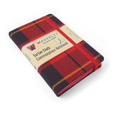 Wallace Modern Red - tartan notebook